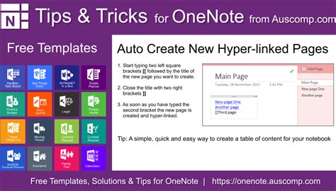 Onenote Auscomp News