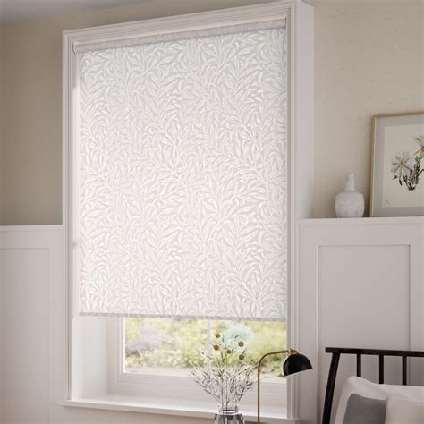 Twist Go William Morris Willow Bough Jacquard Oyster Roller Blind