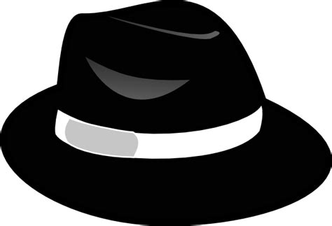 Black Hat Clip Art At Vector Clip Art Online Royalty Free