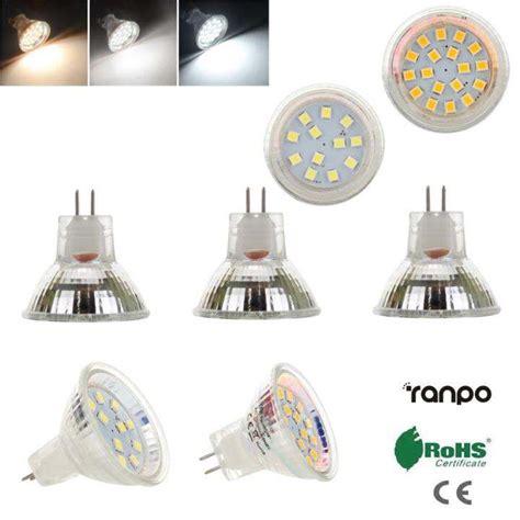 Mr11 Gu4 Mini Led Spotlight Bulbs 12v 24v 2835 Smd 2w 3w 12leds 18leds Bright Cool Warm White