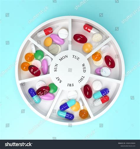 Round Medicine Tablets