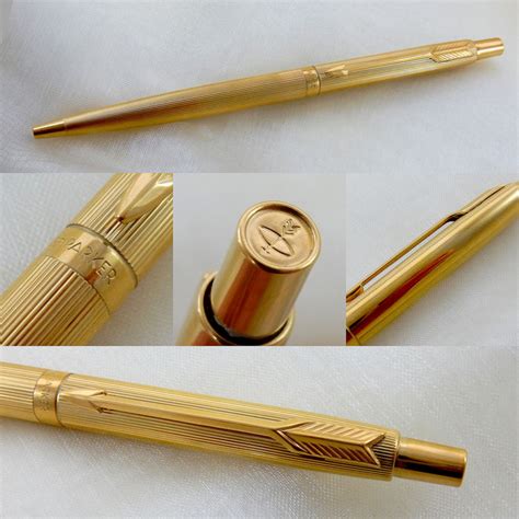 Parker 'Classic' Gold Plated Fileté Ballpoint Pen * New Old Stock / Near Mint Condition - Catawiki