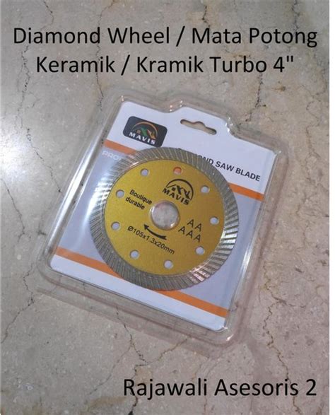 Jual Diamond Wheel Atau Mata Potong Keramik Atau Kramik Turbo Inch Di