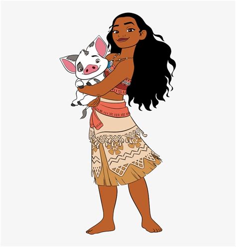 Freeuse Clip Art Disney Galore - Pua Moana Clipart PNG Image - Clip Art ...