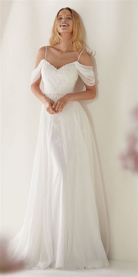 The Runway Edit Off The Shoulder Wedding Dresses KISS THE BRIDE