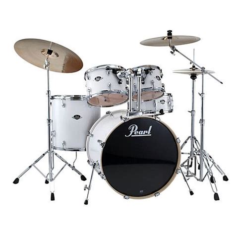 Pearl Export Standard Piece Drum Set With Hardware Pearl Drums