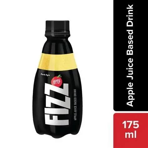 parle agro yellow appy fizz apple juice packaging size  ml ml