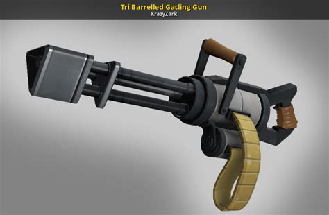 Tri Barrelled Gatling Gun Open Fortress Mods