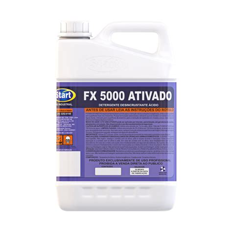 Detergente Ativado FX5000 5Lts START