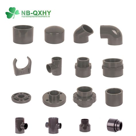 DIN Pn16 Pn10 Plastic Connector Accessories PVC Pipe Fitting PVC