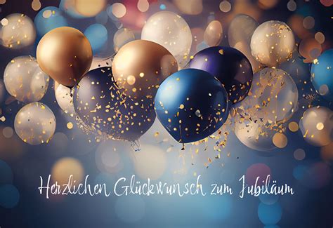 Glückwunschkarte Herzlichen Glückwunsch zum Jubiläum