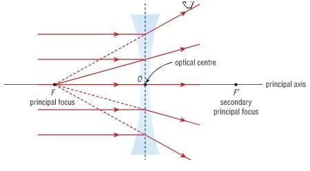 Ray Diagram For Diverging Lens