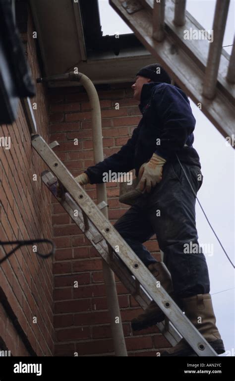 Cavity Wall Insulation Stock Photo - Alamy