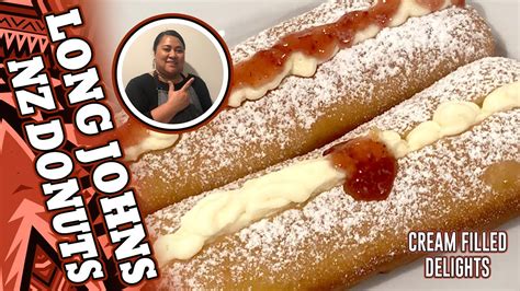 Satisfy Your Sweet Tooth With This Heavenly Long Johns Cream Donuts