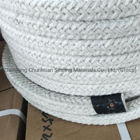 High Temperature Insulating Material Twisted Round Braided Ceramic