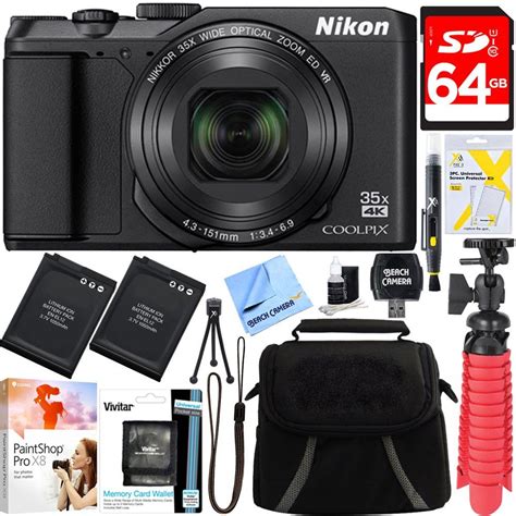 Nikon A900 20MP Longest Slim Zoom COOLPIX WiFi Digital Camera with 4K UHD Video 35x Telephoto ...