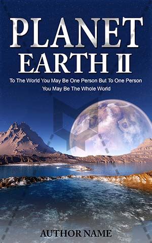 Educational Book cover Design - Planet Earth 2