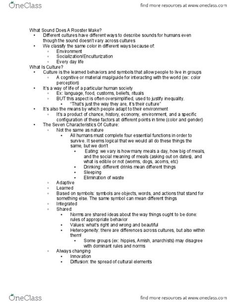 Anth 2 Lecture Notes Winter 2014 Every Day Life Color Vision