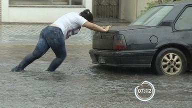 Bom Dia Vanguarda Chuva provoca alagamentos em cidades da região