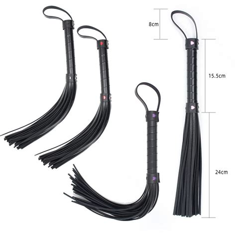 Bdsm Flirting Leather Love Heart Whip Toys Sex Cosplay Fetish Toys Whip