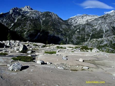 View From The Boulder Lakes Drainage In The Trinity Alps Of Northern