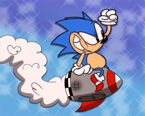 Sonic being goofy by FelixFilter on Newgrounds