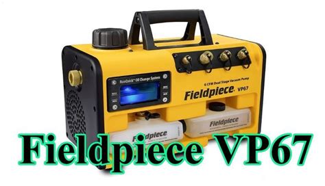 Powerful And Reliable Fieldpiece Vp Vacuum Pump