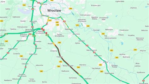 Duże utrudnienia na A4 pod Wrocławiem Wypadek dwóch osobówek i ciężarówki