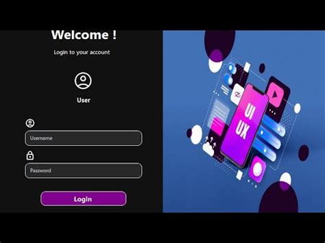 modern  login form tutorial winforms ui design youtube