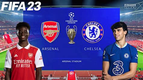 Fifa Arsenal Vs Chelsea Champions League Ucl Ps Gameplay