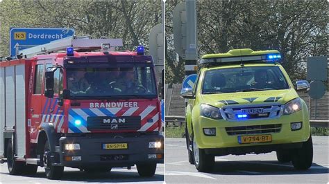 Brandweer En Rijkswaterstaat Met Spoed Een Hv Letsel Op De A Bij