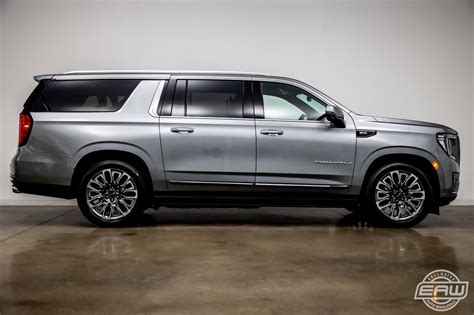 2023 Gmc Yukon Xl Denali Ultimate 5818 Miles Sterling Metallic Sport ...