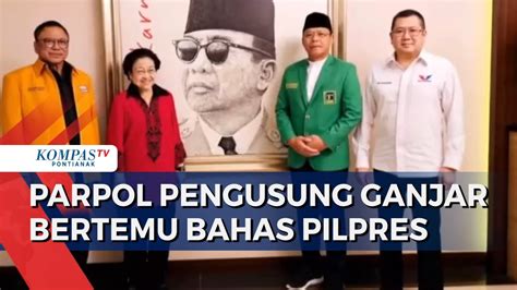 Ketum Pdip Megawati Bertemu Pimpinan Parpol Pengusung Ganjar Bahas