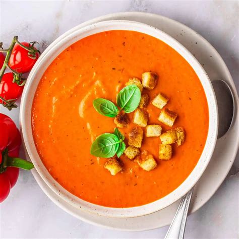 Tomaten Paprika Suppe Aus Dem Ofen