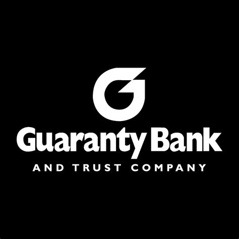 Guaranty Bank And Trust Company White Logo Vector Ai Png Svg Eps