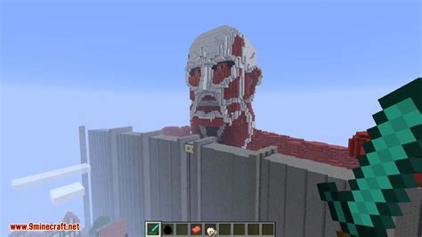 Attack on Titan Mod 1.7.10 (Defeat Evil Giant Mobs) - 9Minecraft.Net