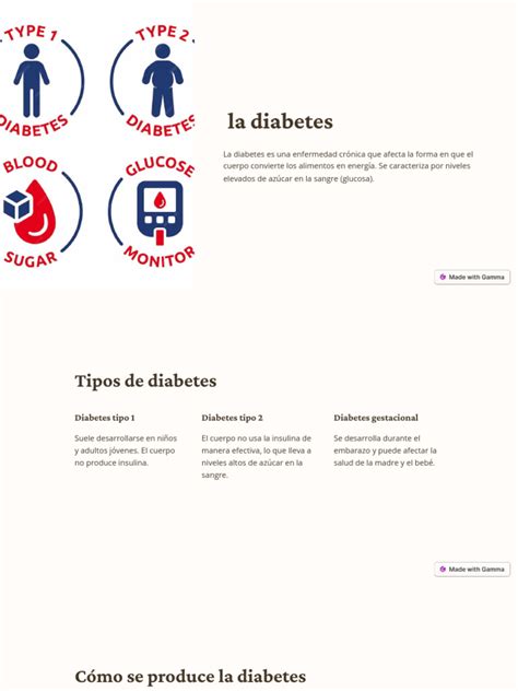 Introduccion A La Diabetes Pdf Diabetes Insulina