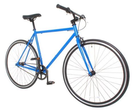 Vilano Fixed Gear Bike Urban Single Speed Deep V Wheels 54 Cm Blue