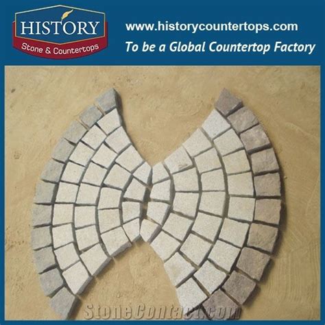 History Stones Pool China Hit Cobblestone Regular Shape Grey Granite