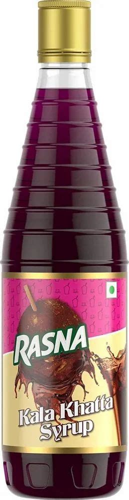 Ml Rasna Kala Khatta Syrup At Rs Bottle Fruit Syrup In Mumbai