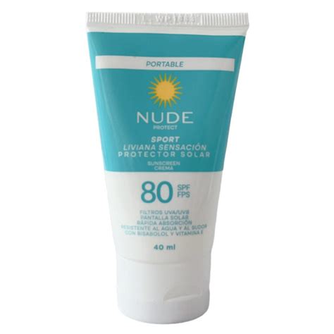 Protector Solar Nude SPF 80 Sport X 40ml Variedades SYS