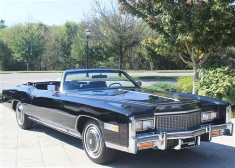 1976 Cadillac Eldorado Convertible - BLACK BEAUTY for sale: photos ...