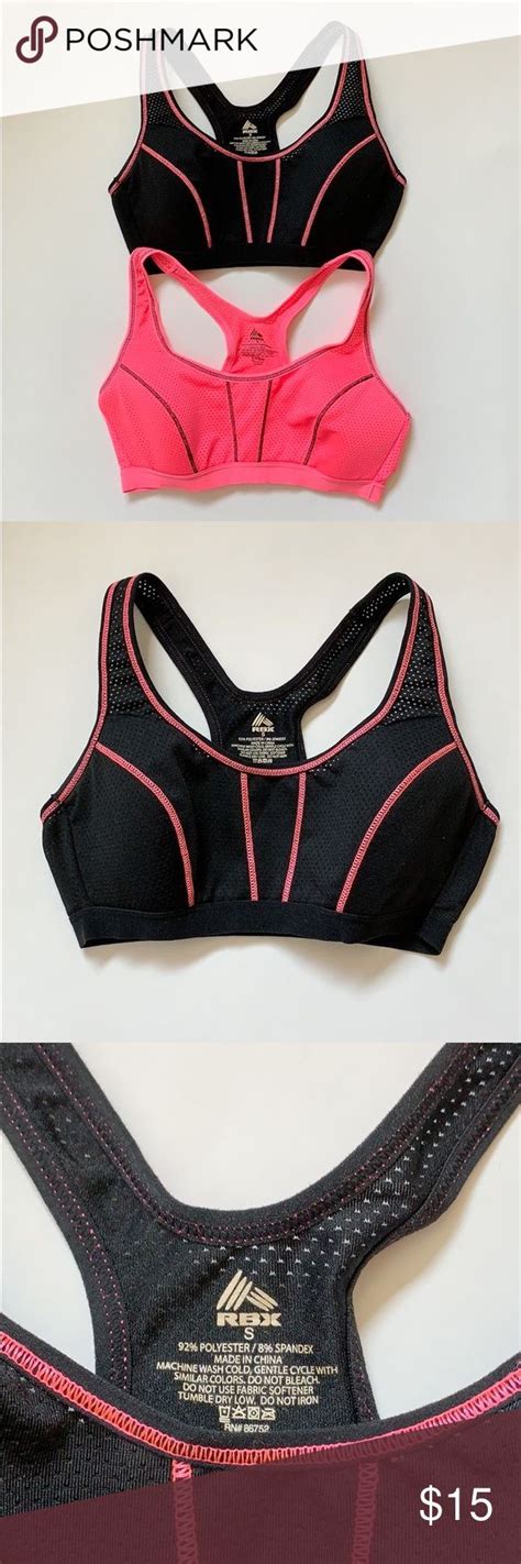 Nwot Rbx Racerback Sport Bra Bundle Sports Bra Racerback Sports Bra