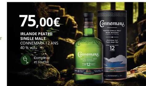 Promo Irlande Peated Single Malt Connemara Ans Vol Chez La