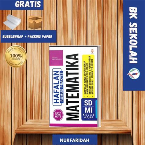 Hafalan Rumus Praktis Matematika Sd Mi Kelas Lazada Indonesia