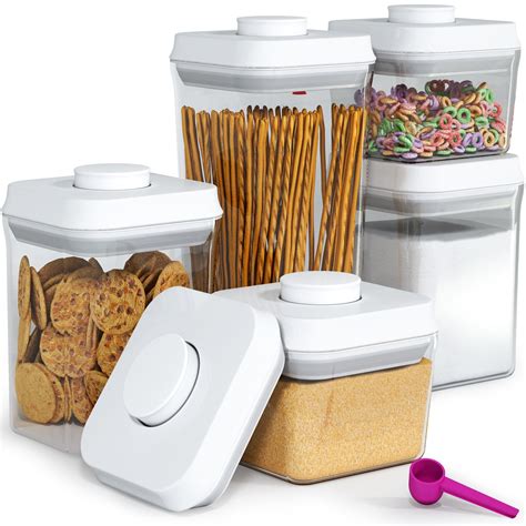 Pop Lock Air Tight Food Storage Containers Pop Piece Premium Pantry