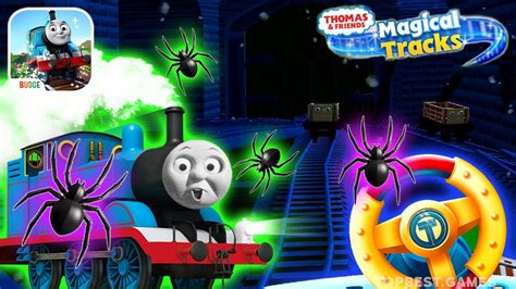 Thomas Visits Spooky Haunted Castle 🌃🕷️👻 36 Haunted Train Set Thomas