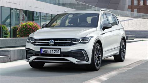 Volkswagen Tiguan Allspace Facelift Debuts With Styling Tweaks Mib3 Infotainment Tech News