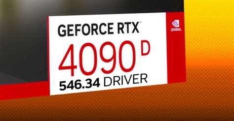 NVIDIA S New GeForce 546 34 WHQL Drivers Add Support For RTX 4090 D