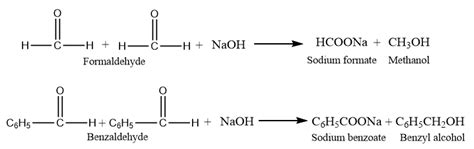 Cannizzaro Reaction Cross Cannizzaro Reaction Mechanism And